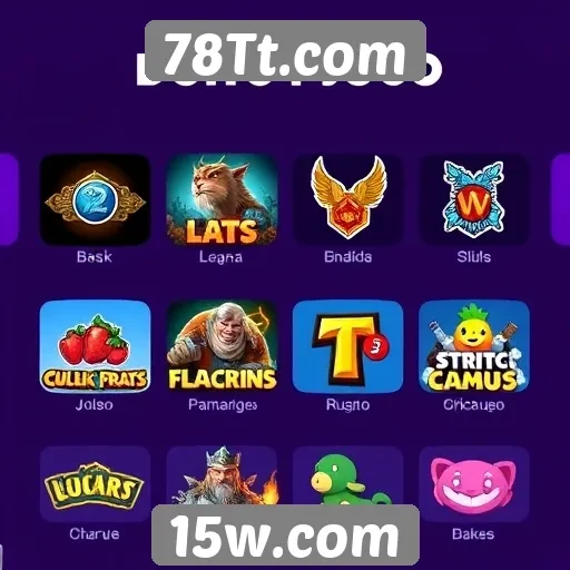 Comparação de jogos populares disponíveis no 78Tt.com